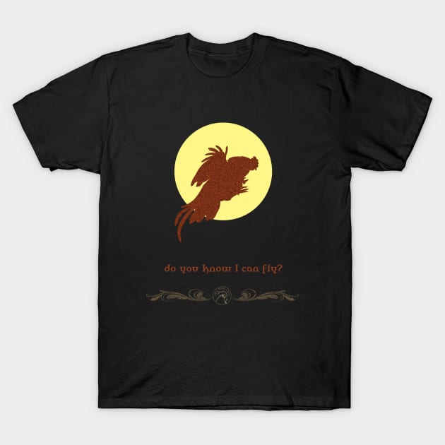 Do you know I can fly? T-Shirt by teeco